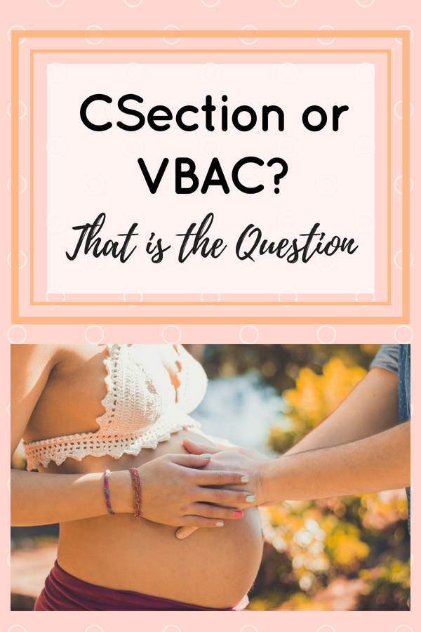 Csection or VBAC - that is the question. Are you being faced with this decision too? Here, I weigh the pros and cons for both a repeat csection or a vbac as I try to decide what's best for me. #pregnancy #csection #Csectionawareness #delivery #birth #pregnancy #vbac #vbacsuccess 