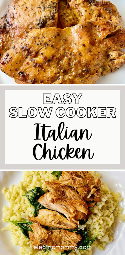 slow cooker chicken, crock pot chicken, italian chicken, easy family recipes