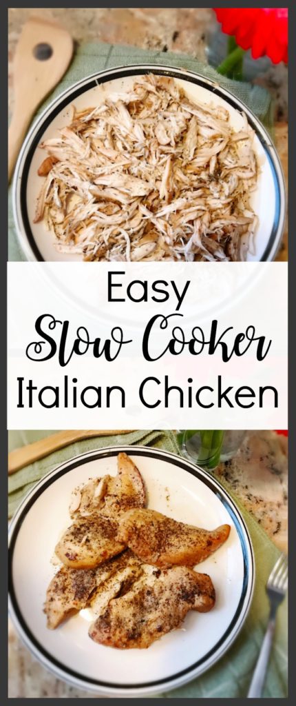 Easy Slow Cooker Italian Chicken - Electric Mommy Blog