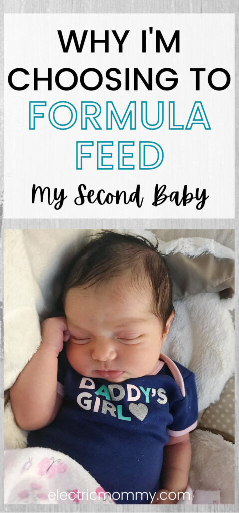 Breastfeeding vs Formula Feeding - Why I'm Choosing to Formula