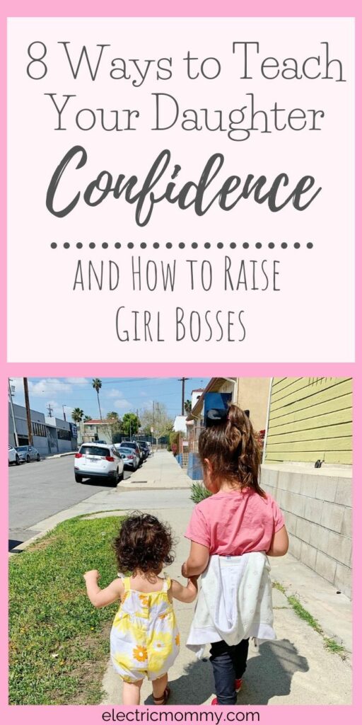It isn't easy raising girls in today's world. With so much pressure from society on how we should act and look, it can be hard to instill confidence and self-worth in our child. Here's eight ways I am going to make this happen for my girls. | Raising Girls | Parenting Girls | Girl Body | Self Image | Self Worth #motherhood #daughters #motherdaughter #raisinggirls #girlmom #selfworth #girlmom #girlboss