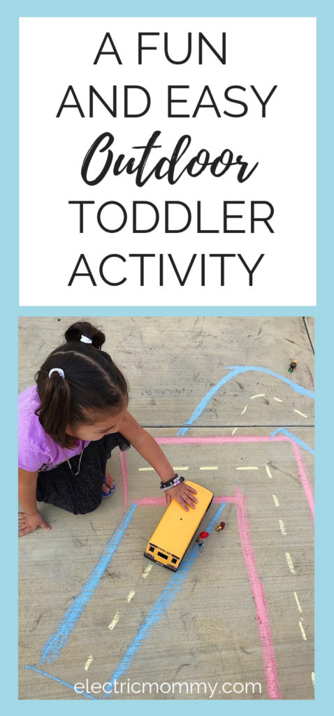 My daughter came up with a really cute game that encourages her imaginative play and keeps her busy for a while! (Yay for Mom! :) Here is an activity that gets your child outdoors and is super easy! Fun Outdoor Toddler Activity | Outdoor Activity for Toddler | Toddler Outdoor Activity Ideas | Outdoor Activities for Kids | Fun Activities for Kids #toddleractivities #kidactivities #preschoolactivities #outdooractivities #ad #cbias #playwithplaymobil