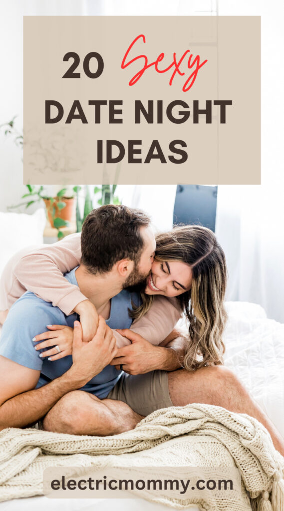 Twenty sexy date night ideas for when you're tired of dinner and a movie. Try one of these when you're feeling extra hot! Which one peaks your curiosity the most? #datenight #datenightideas #sexydatenightideas #couplesnightout