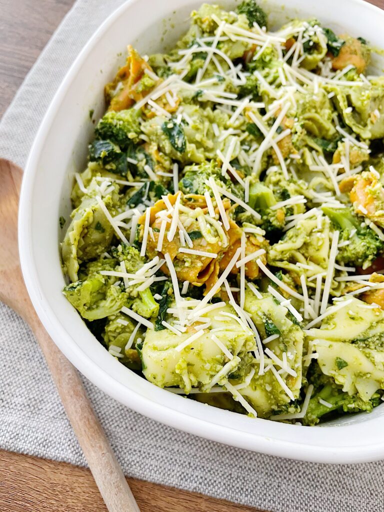 Pesto Tortellini Pasta Salad