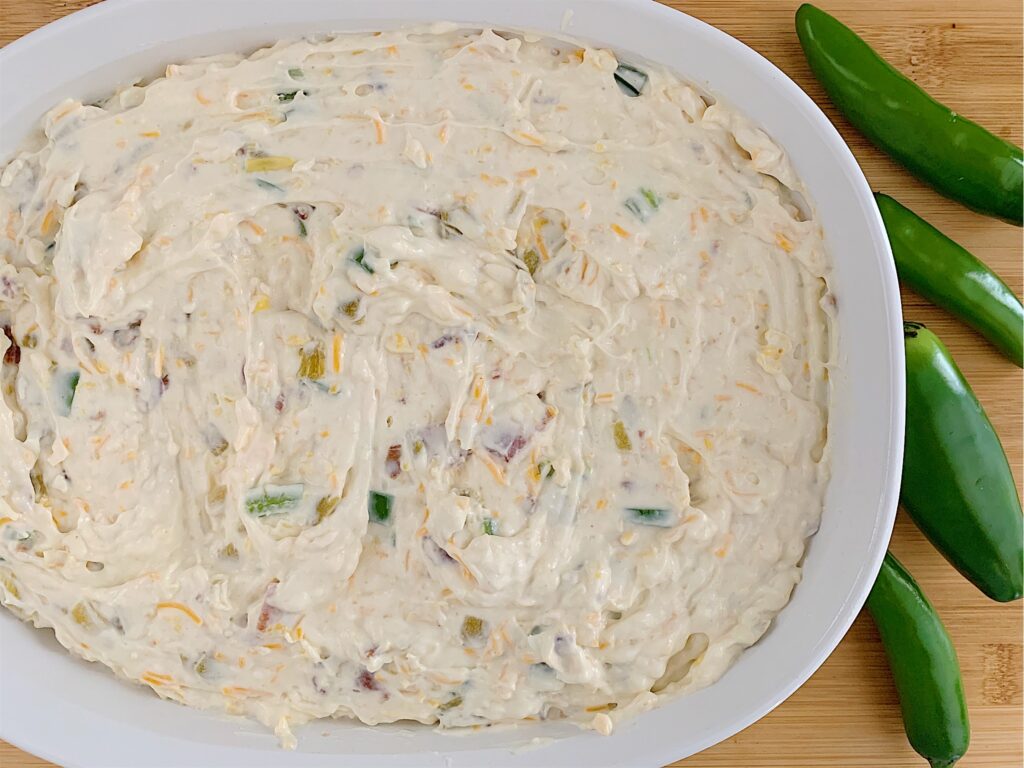 Jalapeno Bacon Dip | Jalapeno Bacon Popper Dip | Jalapeno Popper Dip | Holiday Dishes | Holiday Appetizers | Jalapeno Dip with Bacon | Holiday Appetizers Easy | Holiday Party Appetizers 