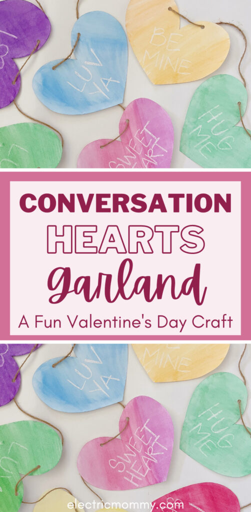 Valentine's Day Crafts, Heart Garland