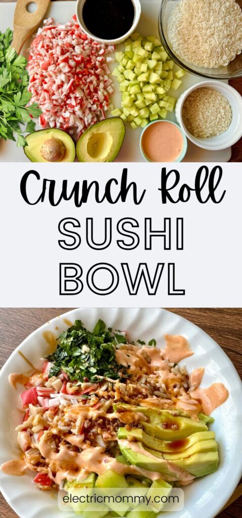 crunch roll, sushi bowl recipes, poke bowls
