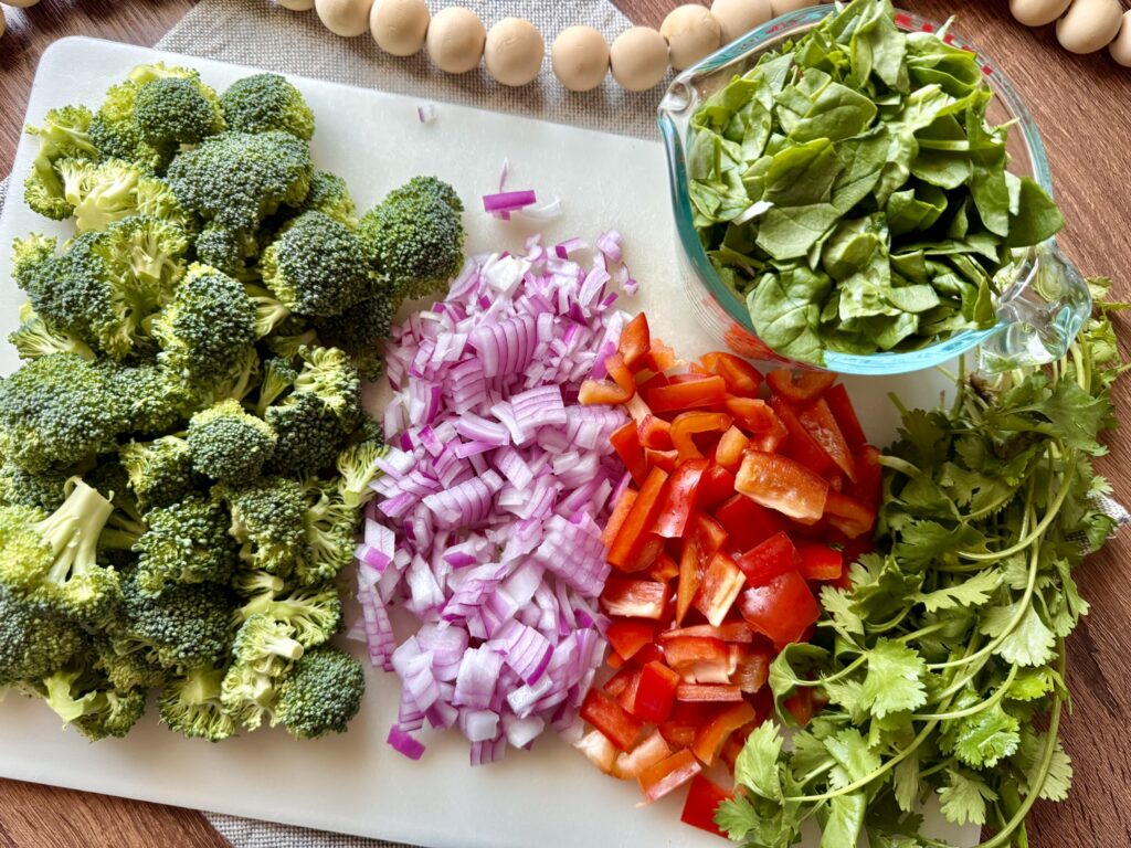 curry green goddess skillet, green goddess salad, curry recipes, one pot recipes